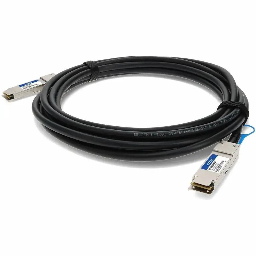 AddOn 3M 40Gbps QSFP+ Direct Attach Copper Cable (Part Number ADD-QCIQJU-PDAC3M) for High-Speed Network Connectivity by ADDON