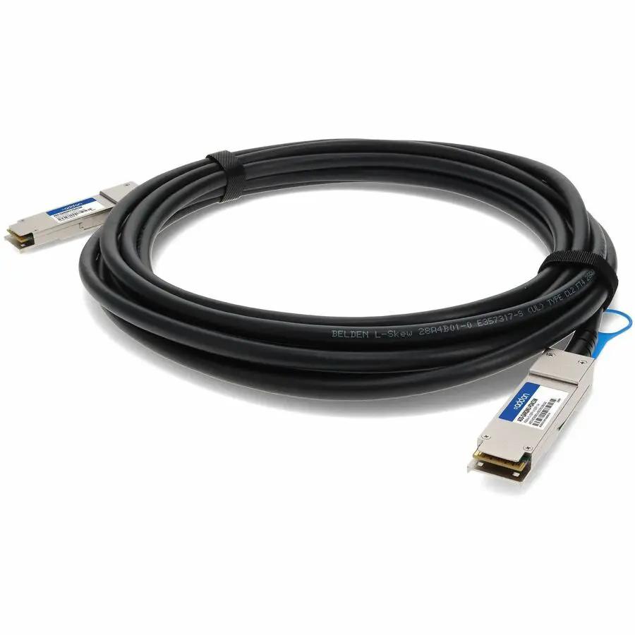 AddOn 5M 40Gbps QSFP+ Passive Direct Attach Copper Cable (Part Number: ADD-QARQMU-PDAC5M) by ADDON