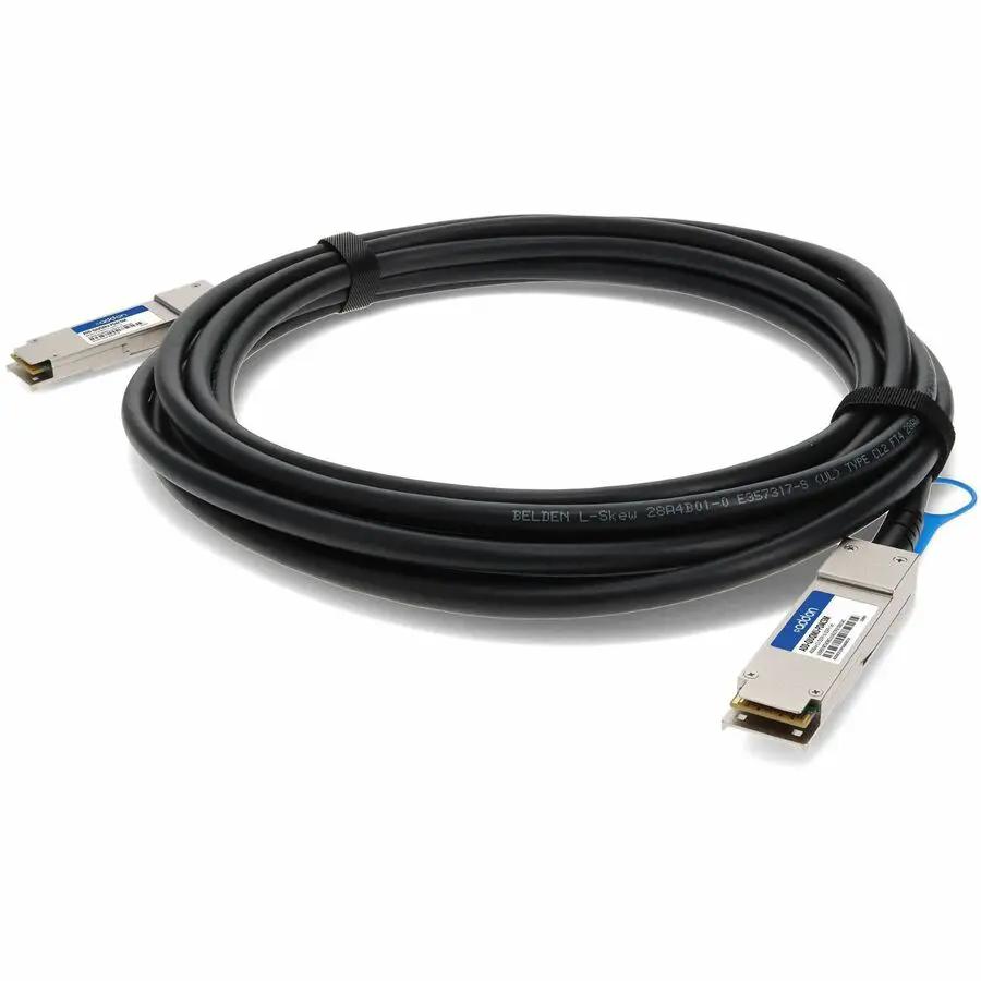 AddOn 5M 40Gbps QSFP+ Passive Direct Attach Copper Cable (JNP-QSFP-DAC-5M) for High-Speed Networking by ADDON