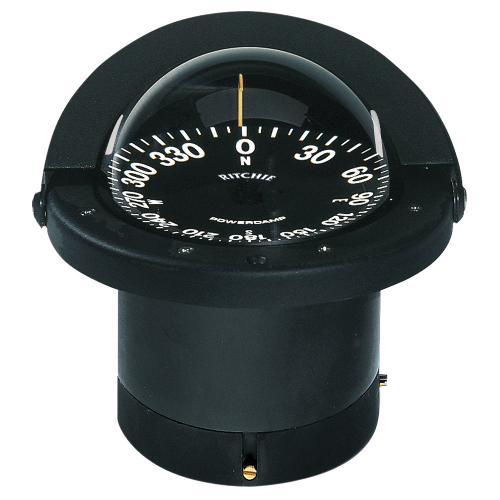 Ritchie FN-201 Navigator Compass - Flush Mount Black Marine Navigation Equipment