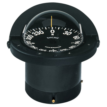 Ritchie FN-201 Navigator Compass - Flush Mount Black Marine Navigation Equipment