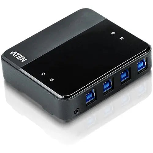 ATEN US434 4-Port USB 3.1 Gen1 Peripheral Sharing Switch for Multiple Computers