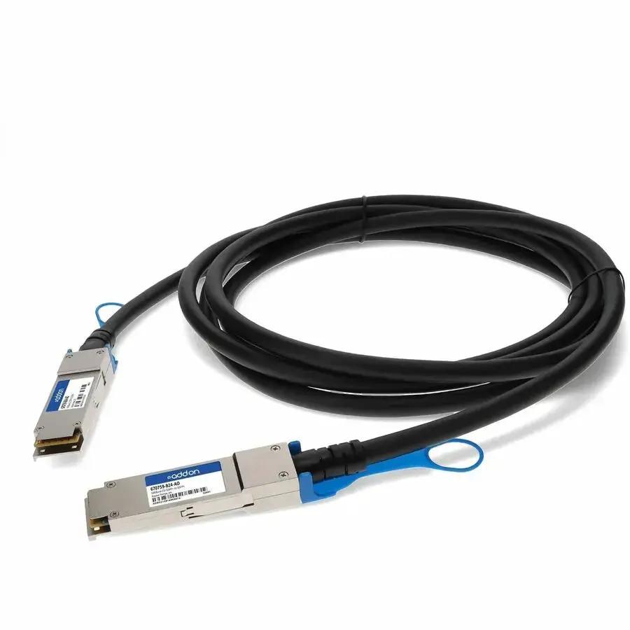 AddOn 2M HP 670759-B24 QSFP+ to QSFP+ Passive Copper Network Cable by ADDON