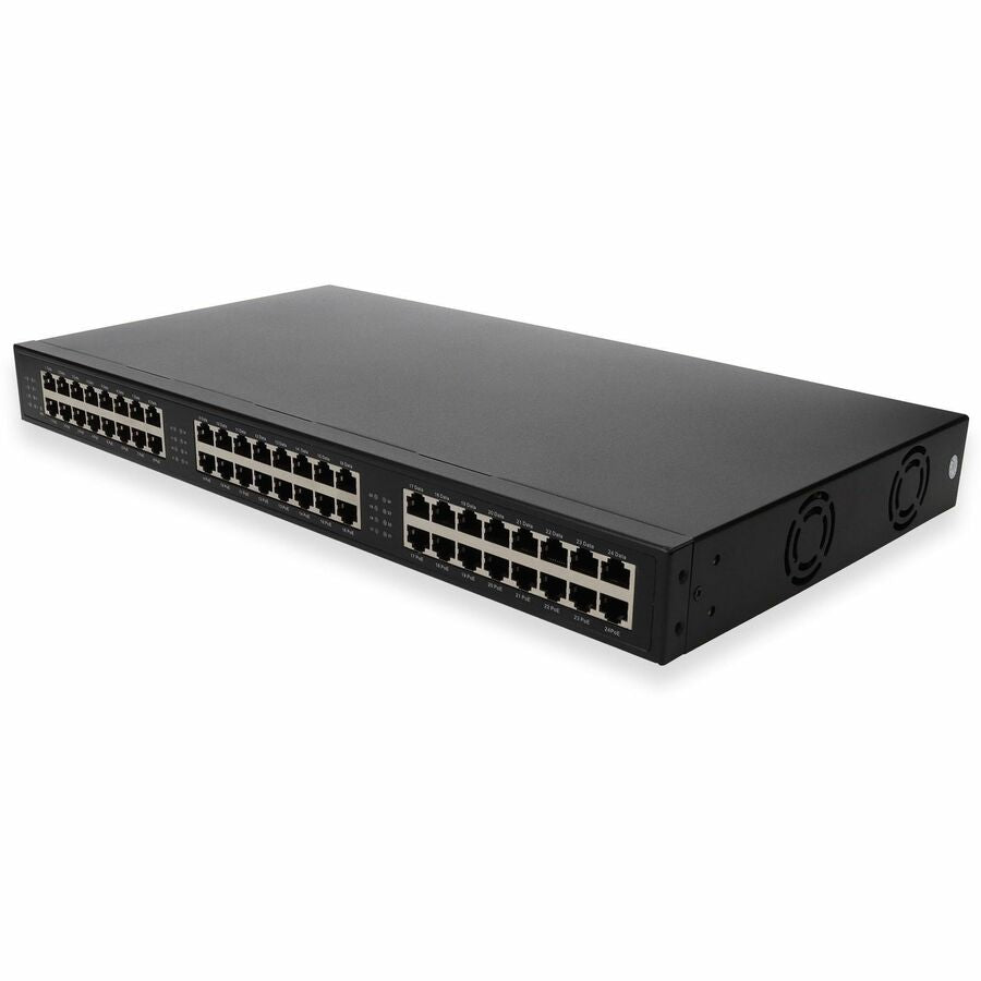 AddOn 24-Port Gigabit PoE Injector Model ADD-GPOEIN24-90V440W for Network Expansion