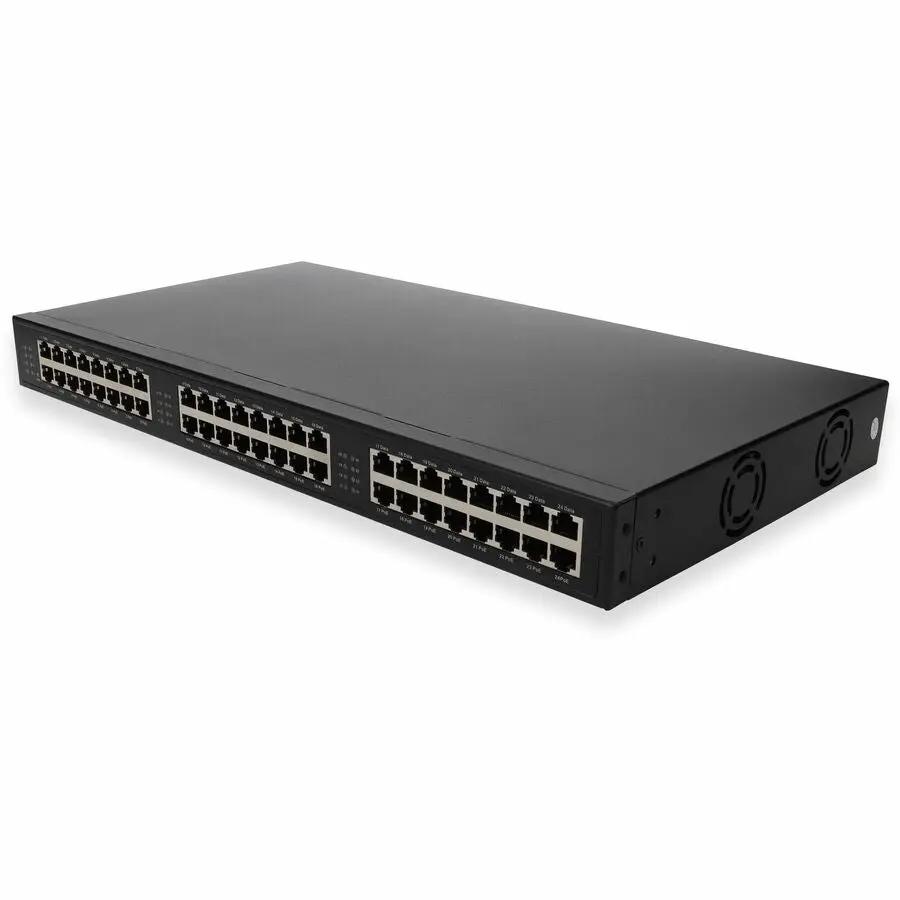 AddOn 24-Port Gigabit PoE Injector Model ADD-GPOEIN24-90V440W for Network Expansion by ADDON