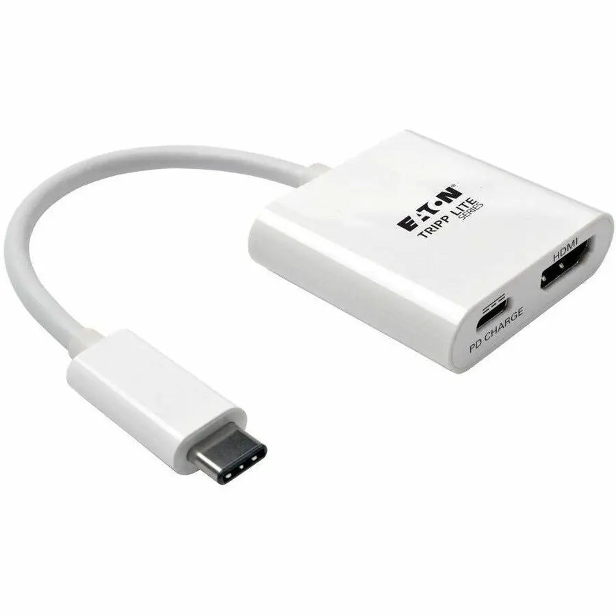 Eaton Tripp Lite Series U444-06N-H4-C USB-C to HDMI 4K Adapter with Power Delivery