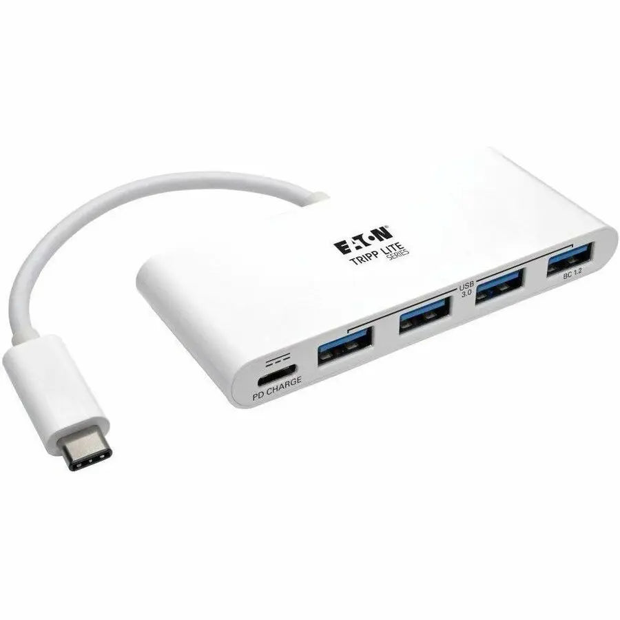 Eaton Tripp Lite Series 4-Port USB-C Hub with Power Delivery - USB 3.1 Gen 1, 4 USB-A Ports, 60W Charging