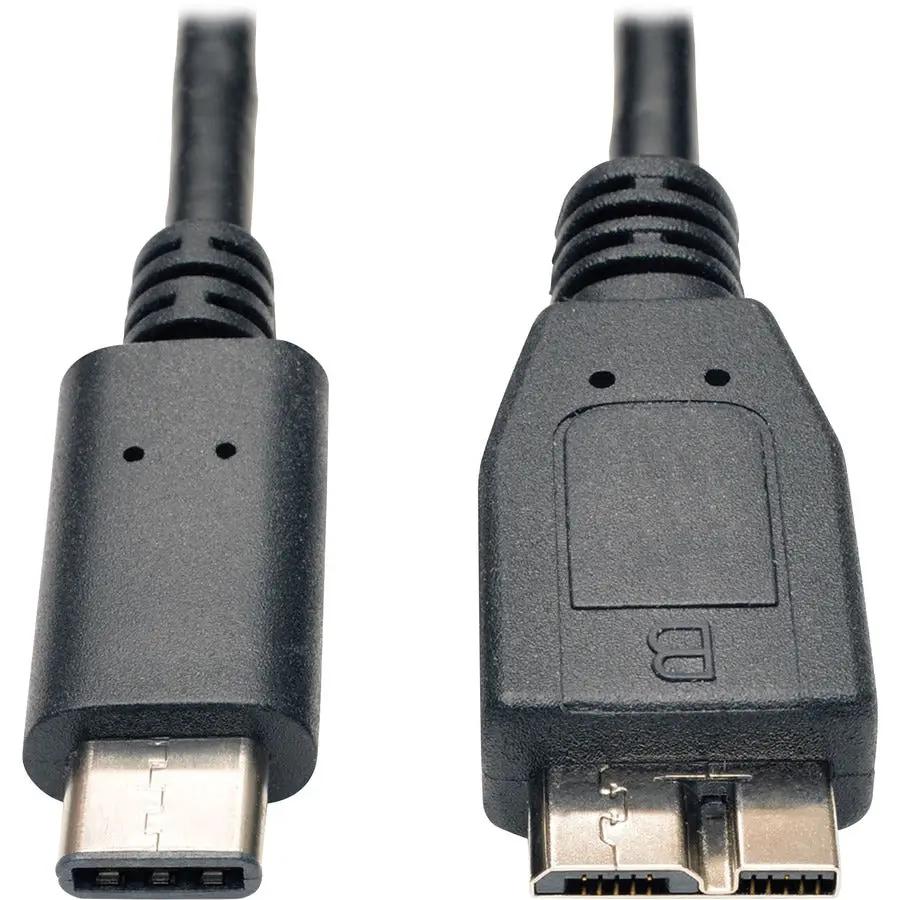 Eaton Tripp Lite Series U426-003-G2 USB 3.1 Gen 2 (10 Gbps) Cable, USB-C to Micro-B, 3 ft by EATON TRIPP LITE SERIES MASTER-POWE