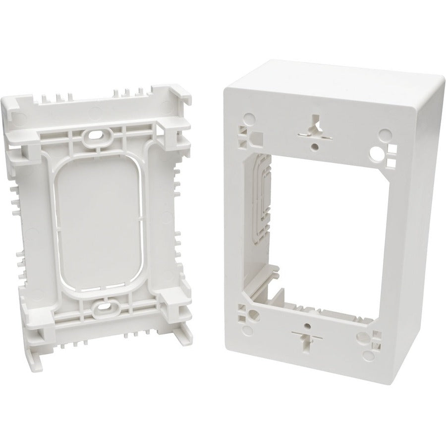 Eaton Tripp Lite N080-SMB1-WH Single-Gang Surface-Mount Junction Box, White