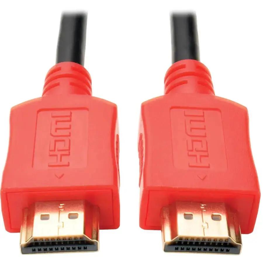 Eaton Tripp Lite Series P568-006-RD 6ft High-Speed HDMI Cable with Red Connectors by EATON TRIPP LITE SERIES CONNECTIVIT