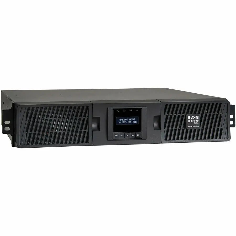 Eaton Corporation Tripp Lite SUINT1000LCD2U SmartOnline 1kVA 900W Rack/Tower Double-Conversion UPS with LCD Display and Remote Management