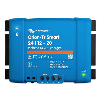 Victron Energy Orion-Tr Smart 24/12-20A (240W) Isolated DC-DC Charger for Vehicles and Marine Applications