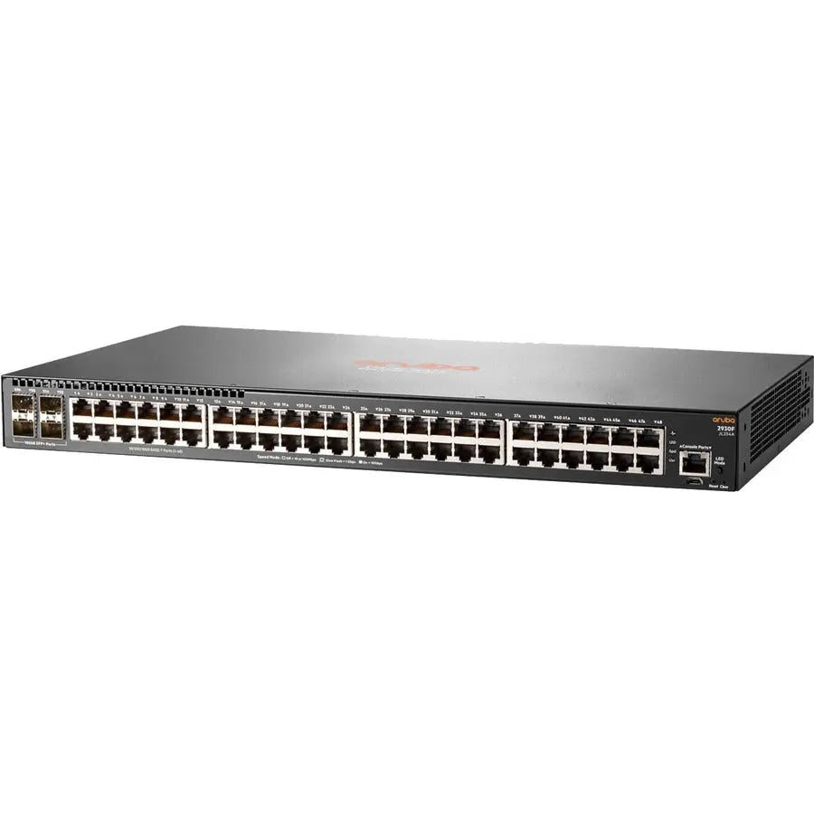 HPE Aruba 2930F 48G 4SFP+ Layer 3 Switch with 48 Ports and 10GbE Uplinks