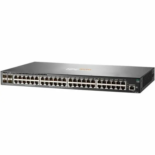 Hewlett Packard Enterprise Aruba 2930F 48G 4SFP Layer 3 Switch - Desktop Rack-Mountable Networking Solution