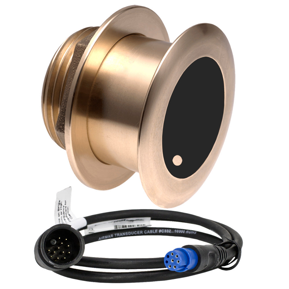 Airmar B175MW Medium Ultra-Wide 1 kW Chirp Thru-Hull Transducer for Garmin