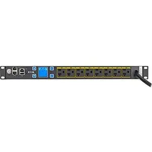 Eaton EMIT09-10 Metered Input Rack PDU with 8 Outlets and NEMA 5-20R Receptacles