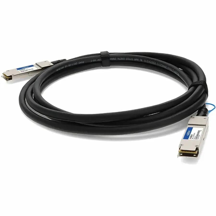 AddOn 470-ABQG 2M Dell Compatible 100GBase-CU QSFP28 to QSFP28 Passive Copper Network Cable by ADDON