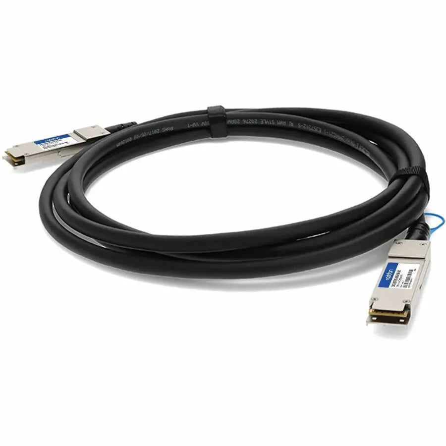 AddOn Dell QSFP28 Network Cable (Part Number DAC-QSFP28-100G-3M) – 3 Meter Passive Direct Attach Cable for High-Speed Data Connections