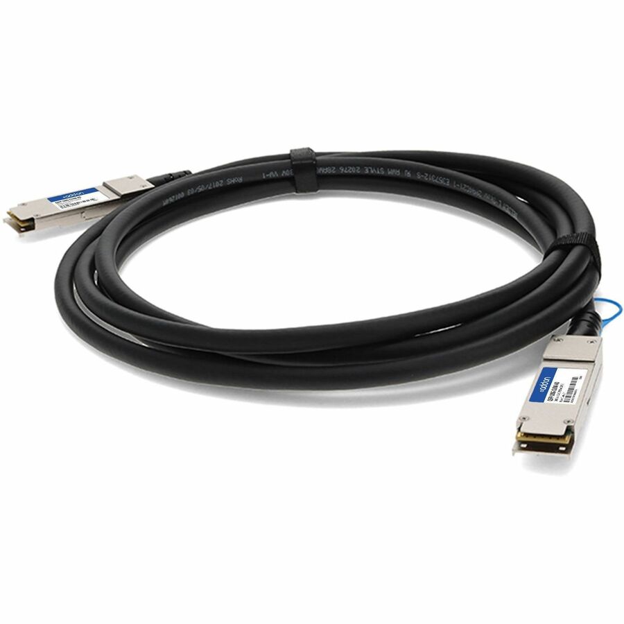 AddOn Cisco QSFP100G-CU3M TAA Compliant 3m Passive Twinax QSFP28 to QSFP28 Network Cable