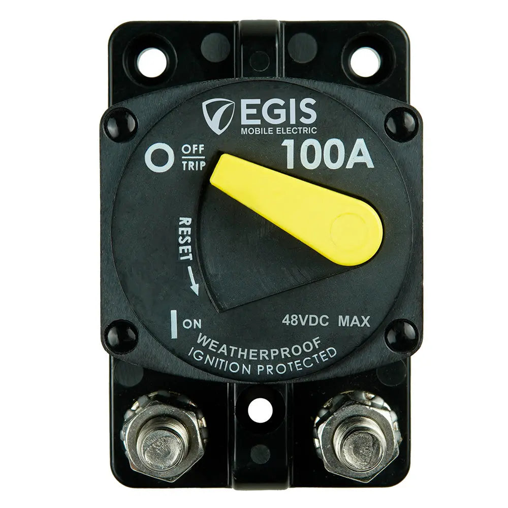 Egis Mobile Electric 87 Series 100A Surface Mount Circuit Breaker with IP66 Sealing