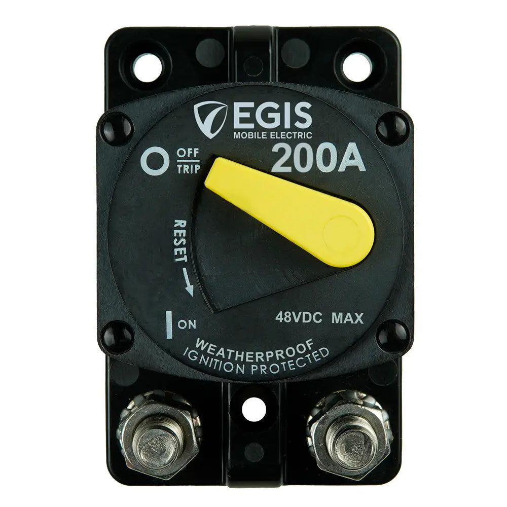 Egis Mobile Electric 4704-200 200A Surface Mount Circuit Breaker with IP66 Seal