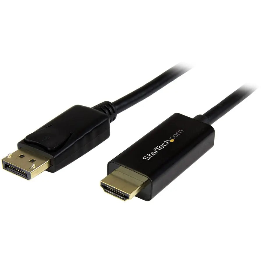 StarTech.com 16ft DisplayPort to HDMI Cable - 4K 30Hz, DP 1.2 to HDMI Adapter, 5 Meter