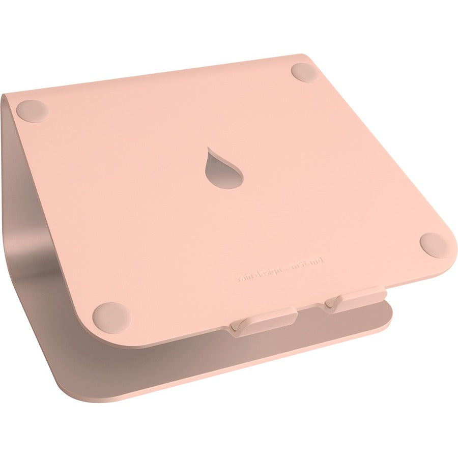 Rain Design mStand Laptop Stand - Gold | Ergonomic Aluminum Desktop Support for MacBook & PC