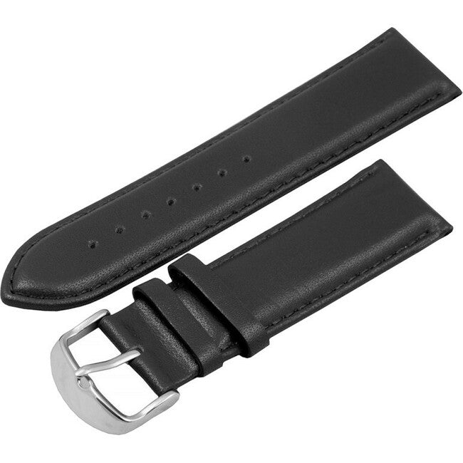 Urban Factory APW86UF Chic Leather Watch Strap for Apple Watch 42mm, Black
