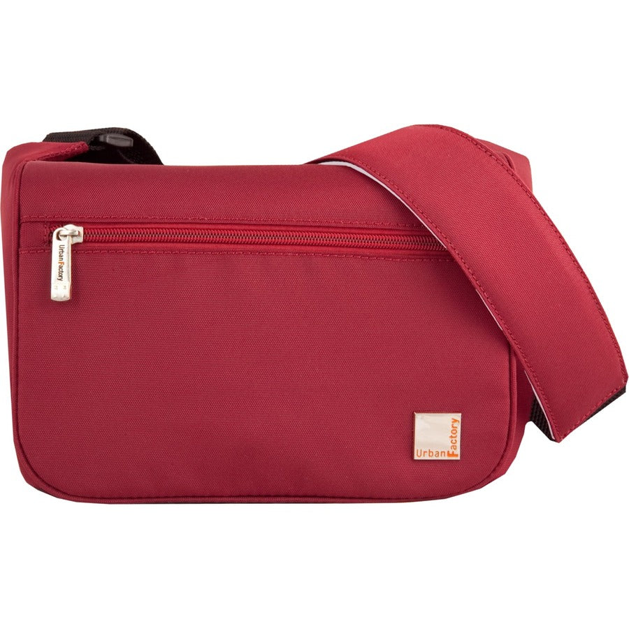Urban Factory City Bridge CCP08UF Camera Carrying Case for DSLR, SLR, or Bridge Cameras - Red