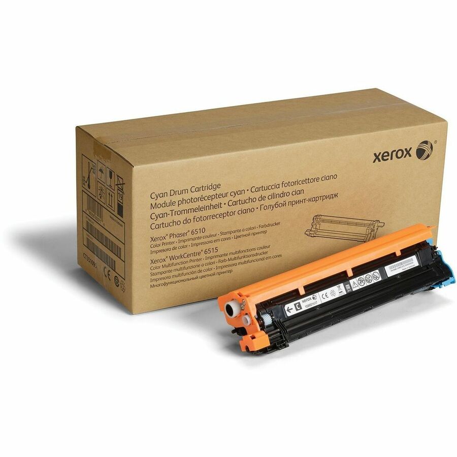 Xerox Cyan Drum Cartridge 108R01417 for Phaser 6510 and WorkCentre 6515 – 48,000 Page Capacity