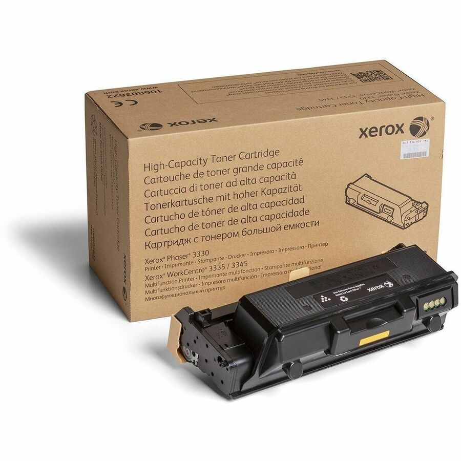 Xerox Genuine Phaser 3330 & WorkCentre 3300 Series Black High Capacity Toner Cartridge 106R03622 – 8,500 Pages