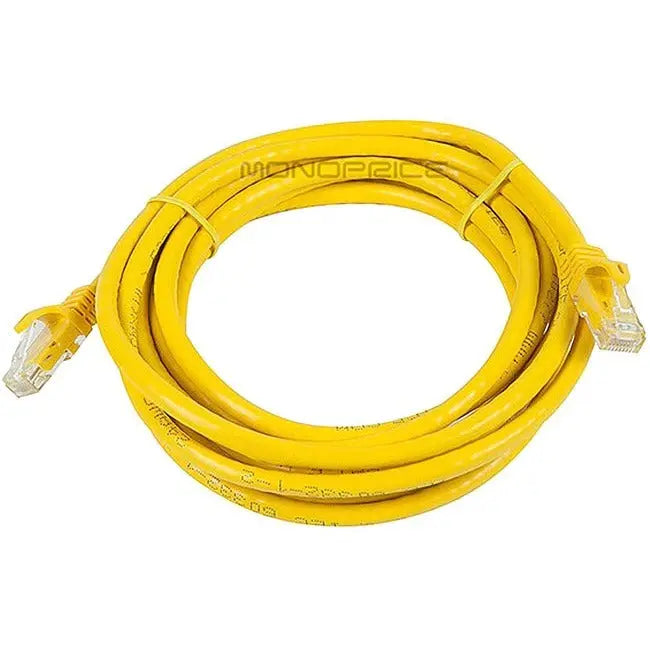 Monoprice FLEXboot Series Cat6 24AWG UTP Ethernet Network Patch Cable, 10ft - Yellow