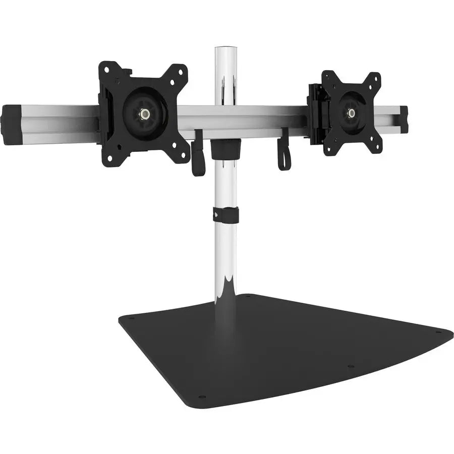 SIIG Easy-Adjust Dual Monitor Desk Stand - Supports 13 to 27-Inch Displays with Aluminum Construction