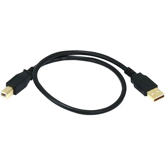 Monoprice 1.5ft USB 2.0 A Male to B Male Cable with Gold Plated Connectors