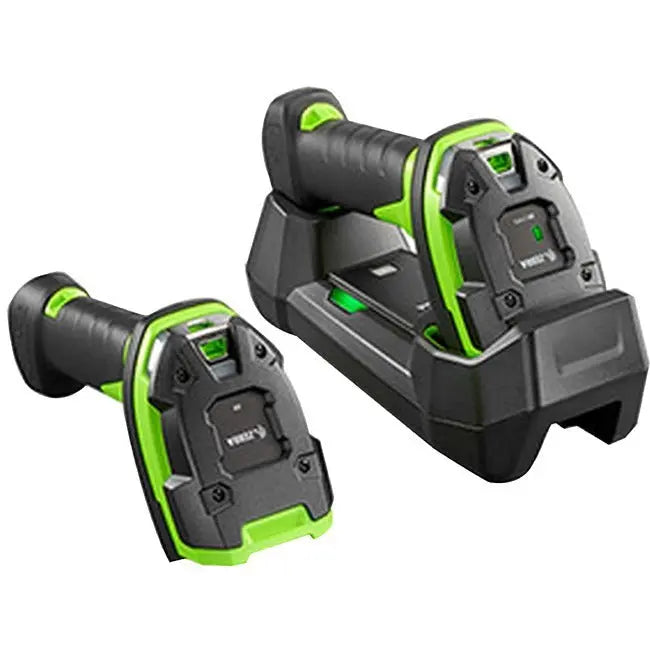 Zebra DS3678-SR Handheld Barcode Scanner - Rugged 1D/2D Wireless Scanner in Industrial Green
