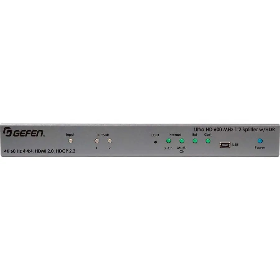 Gefen Ultra HD 600 MHz 1:2 HDMI Splitter with HDR and EDID Management
