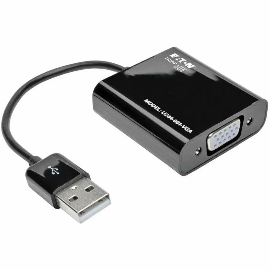 Eaton Tripp Lite Series U244-001-VGA USB 2.0 to VGA External Video Graphics Card Adapter by EATON TRIPP LITE SERIES MASTER-POWE