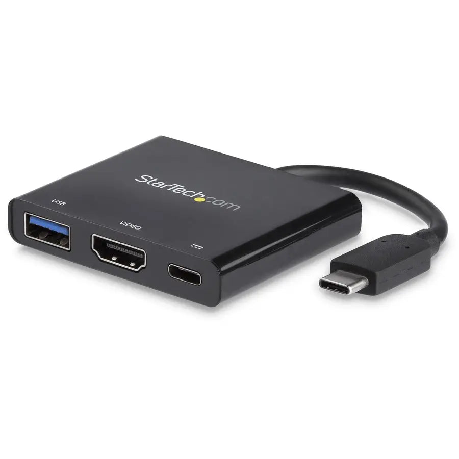 StarTech.com USB-C Multiport Adapter with HDMI 4K & USB 3.0 – Compatible with MacBook and Windows Laptops