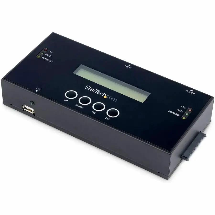 StarTech.com SATA/SAS Duplicator and Eraser - Standalone 1:1 Drive Cloner & Sanitizer for SAS and SATA HDD/SSD by StarTech.com