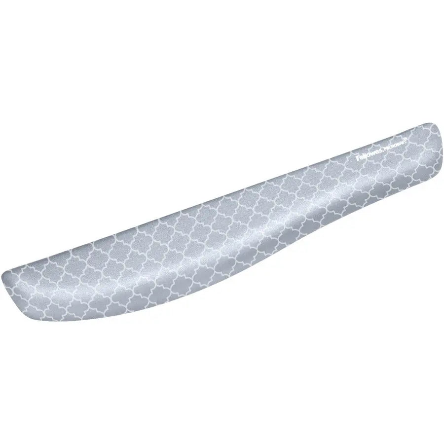 Fellowes PlushTouch Foam Keyboard Wrist Rest with MICROBAN – Lattice, 9549801
