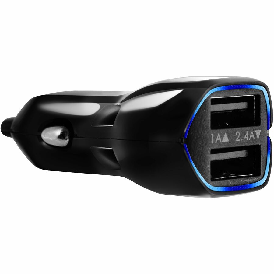 Targus iStore Duo Car Charger APD503CAI – Dual USB High-Speed Vehicle Charger with LED Power Indicator