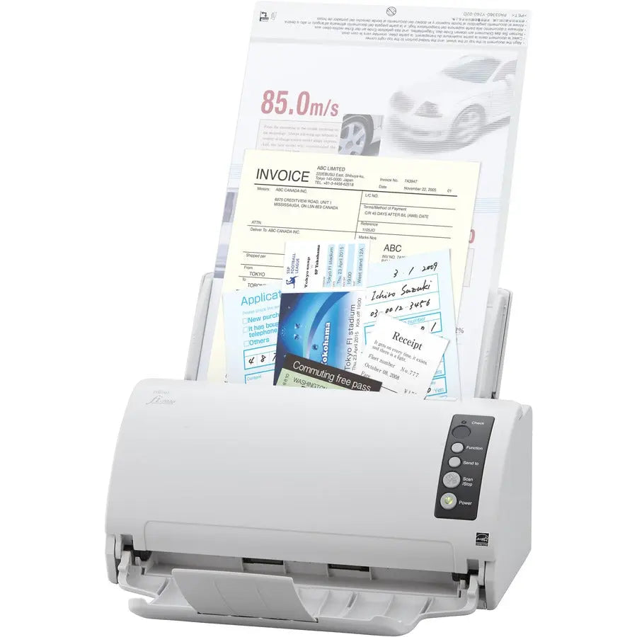 Fujitsu fi-7030 Image Scanner – Fast Color and Monochrome Document Scanner with 50-Sheet ADF