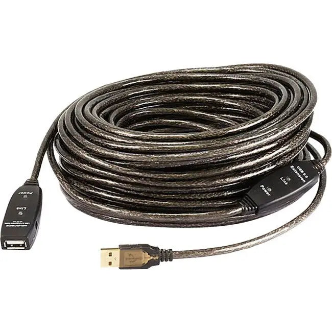 Monoprice USB Data Transfer Cable (Part #7644) – Extend USB Devices Up to 82 Feet with Active Signal Boosting