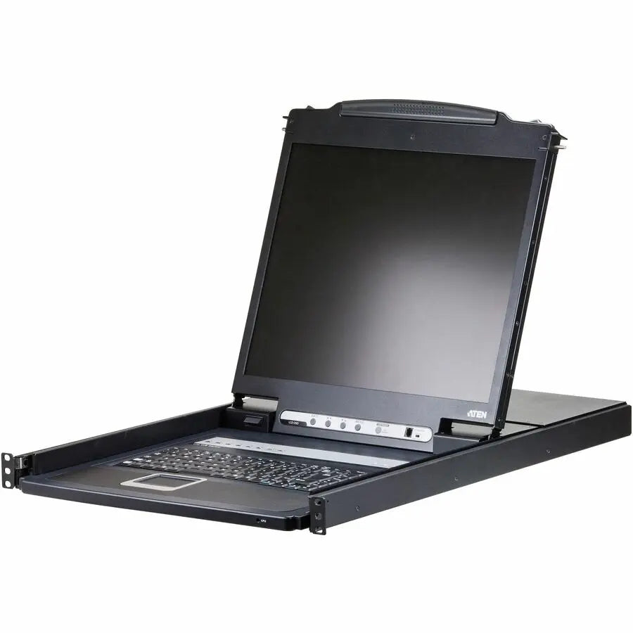 ATEN CL1308 8-Port PS/2-USB VGA LCD KVM Switch with 19-inch LED Panel