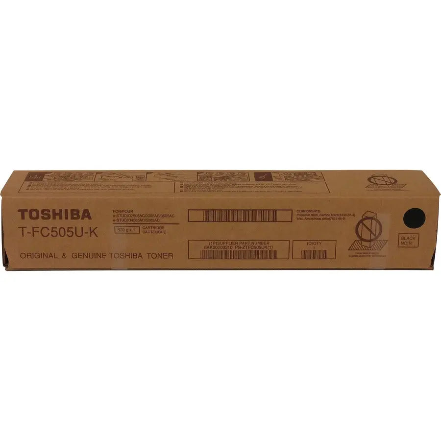 Toshiba TFC505UK Original Black Toner Cartridge for E-Studio 2505/5005AC Series
