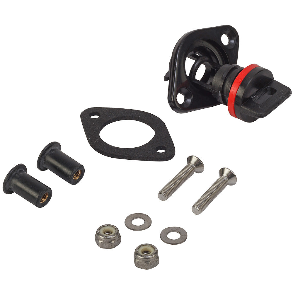Sea-Dog Drain Plug Kit Part Number 520010-9 for Transom Installations and Marine Tanks