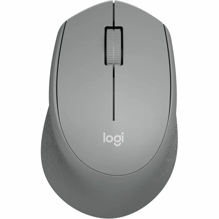Logitech M330 SILENT PLUS Wireless Mouse, 2.4GHz with USB Receiver, Optical Tracking, Quiet & Lightweight, Gray