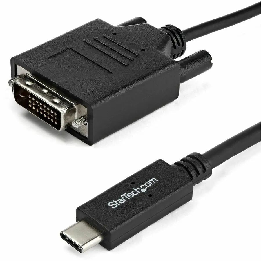 StarTech.com 6.6 ft USB-C to DVI Cable - USB 3.1 Type-C to DVI Adapter for 1920 x 1200 Resolution