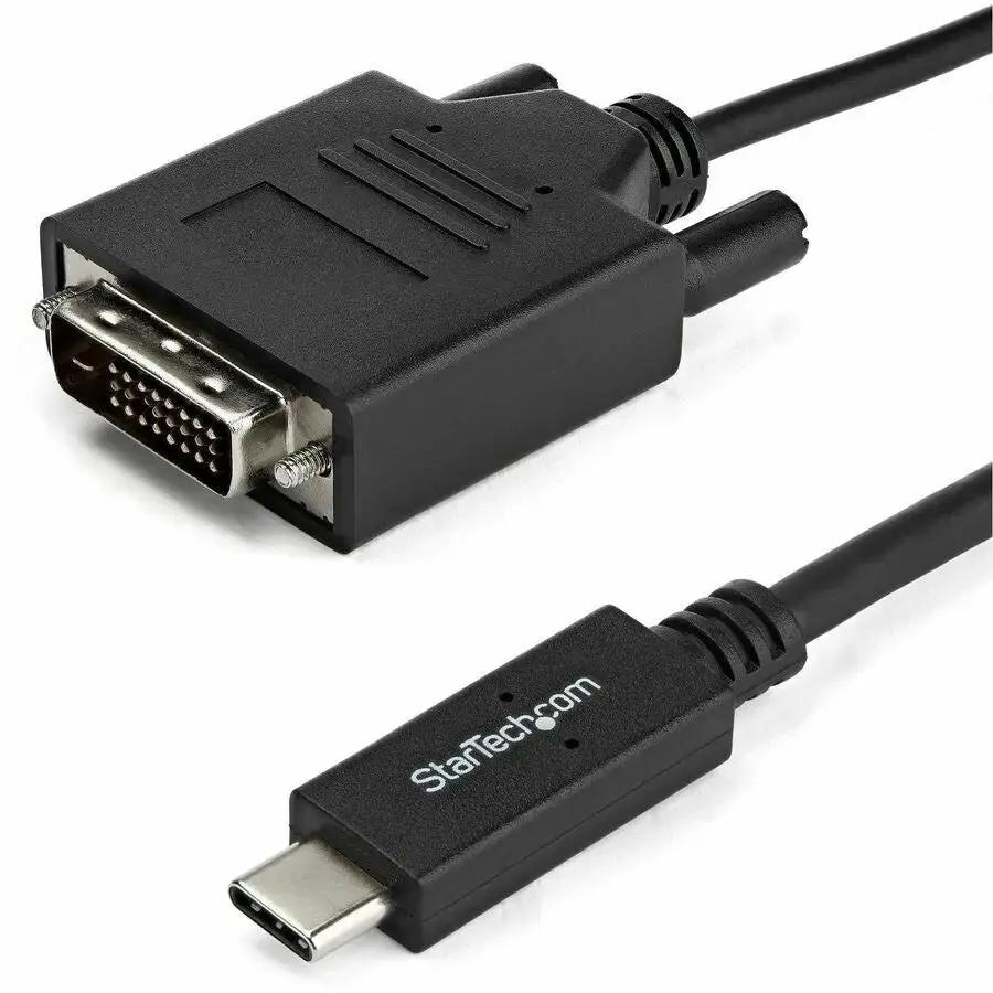 StarTech.com 6.6 ft USB-C to DVI Cable - USB 3.1 Type-C to DVI Adapter for 1920 x 1200 Resolution by StarTech.com