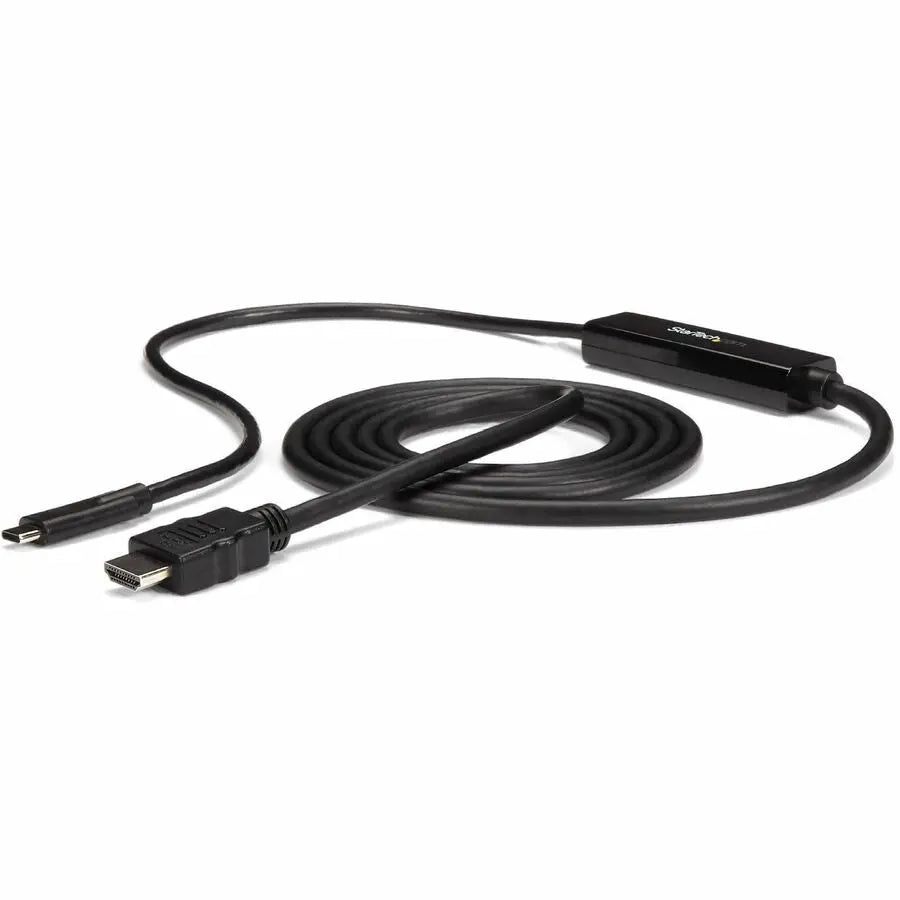 StarTech.com USB-C to HDMI Adapter Cable (Part Number: CDP2HDMM1MB) – 4K 30Hz Video Converter for USB Type-C Devices